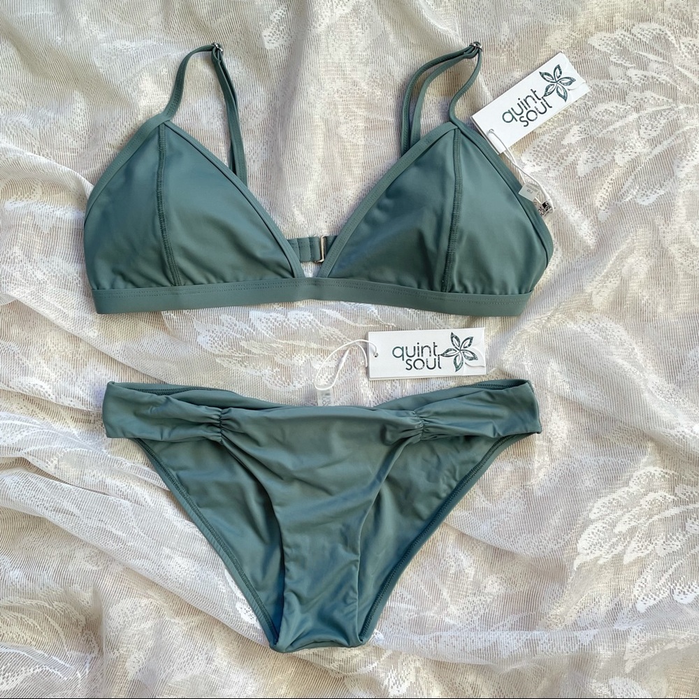 Quint Soul | NWT Sea Storm bikini set, L + M